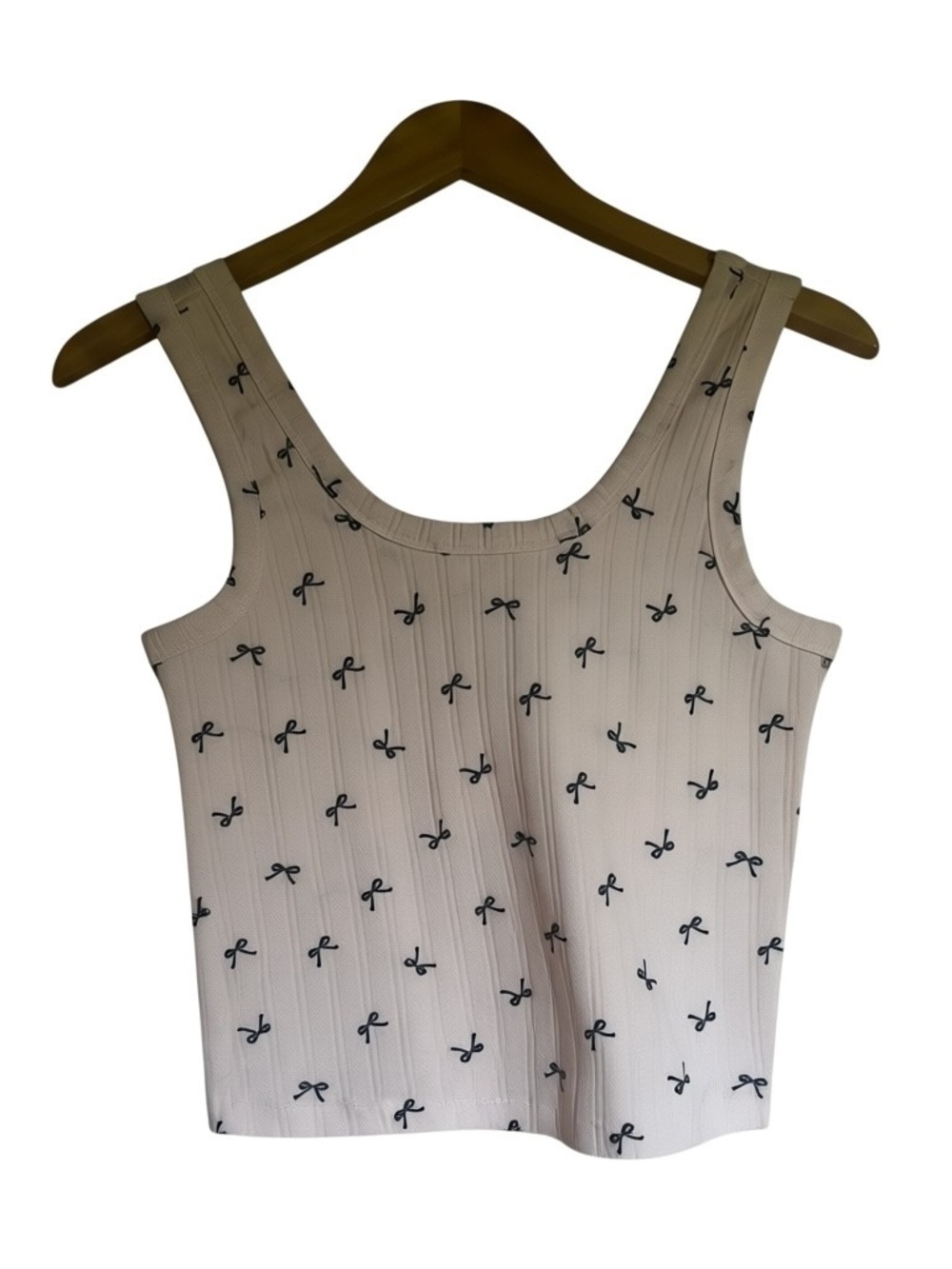 Bow Cotton Tank Top